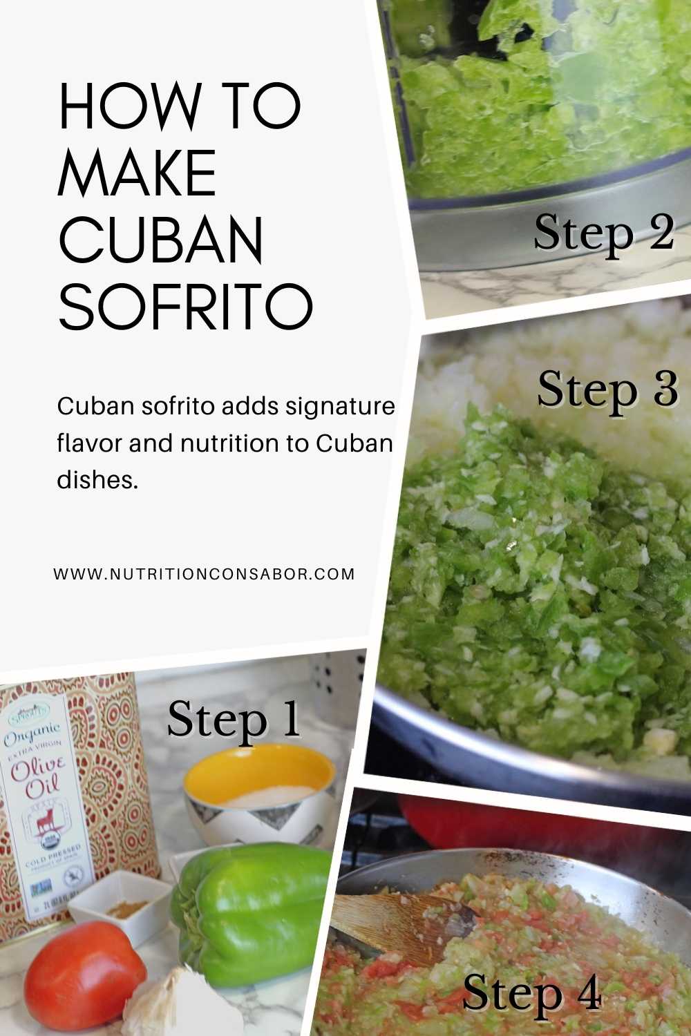 how to make cuban sofrito in 4 steps